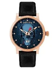 IPRG CASE,BLUE SKULL DIAL,BLK STP