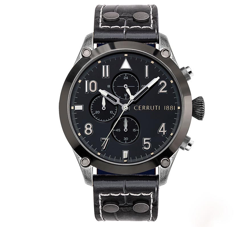 ANTI-SL/IP GUN, BK DIAL, BK LEATHER