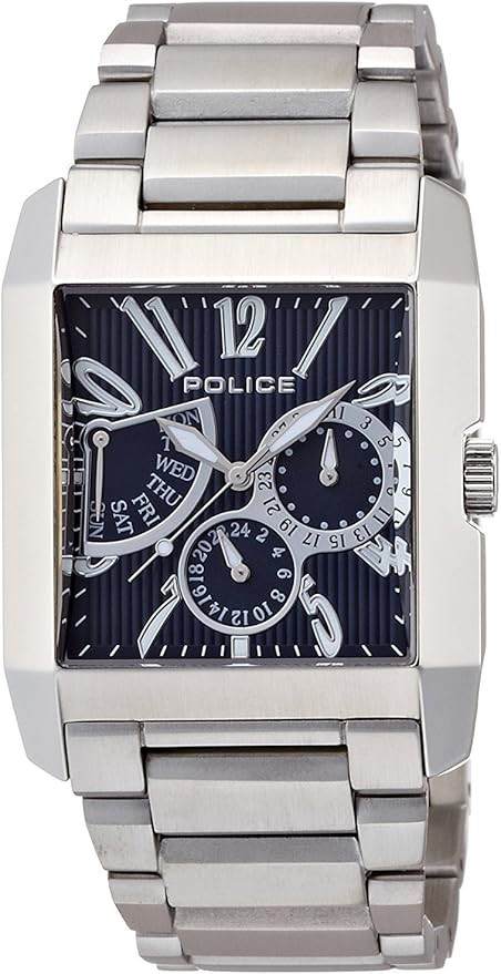 PL G KINGS AVENUE SIL CASE BLU DIAL SIL BRACELET