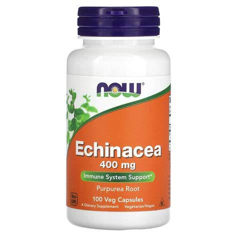 NOW ECHINACEA CAPS 400 MG 100 S