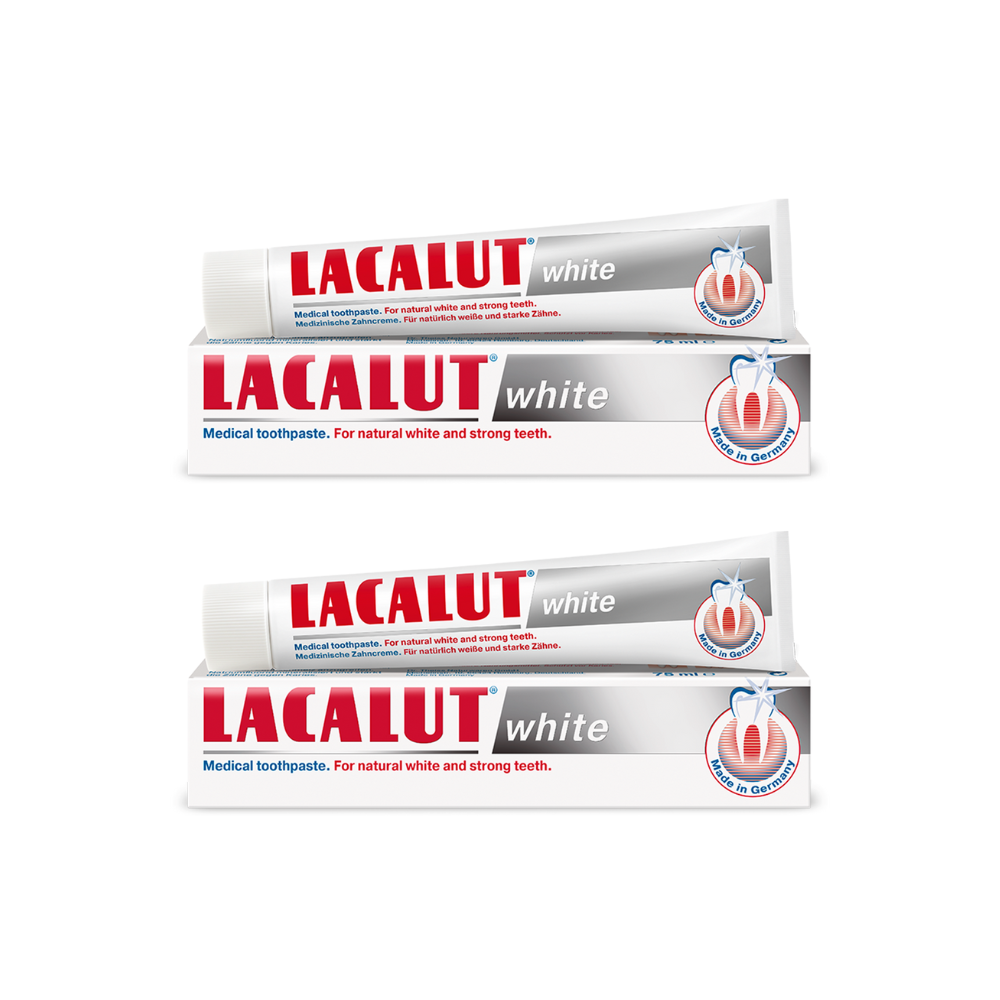 LACALUT T. P. WHITE 75 ML EACH