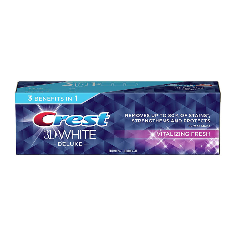 CREST 3DW DELUX PEARL GLOW 75ML