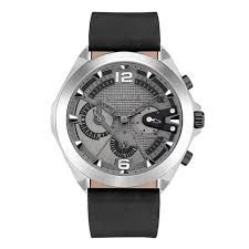 SS CASE, GREY DIAL, BLACK STRAP