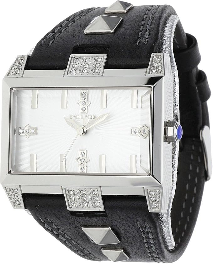 PL G ELEV SS CAS SIL DIA BLK STR