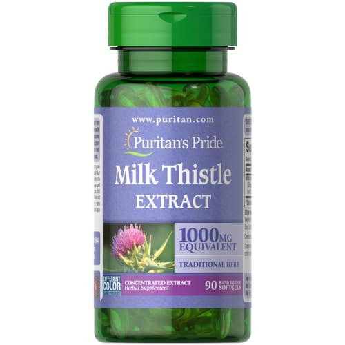 P.P MILK THISTLE 1000MCG 90SOFTGEL