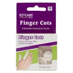 EZYCARE FINGER COT LATEX 11405