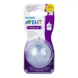 PHILIPS AVENT NATURAL 2.0 TEATS 0M X2 SCF041/27