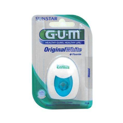 G.U.M BUTLER ORIGINAL WHITE FLOSS