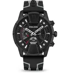 IPB CASE,BLK DIAL,BLK SILICON