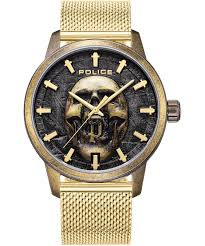 ANTIQUE GOLD CASE,ANTIQUE BLACK DIAL,IPG MESH