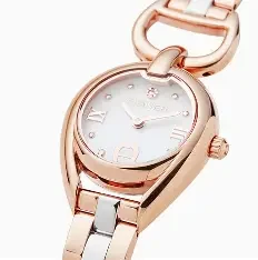 AIG GAR-L RG CAS WHT MOP DIAL SS/RG BRT