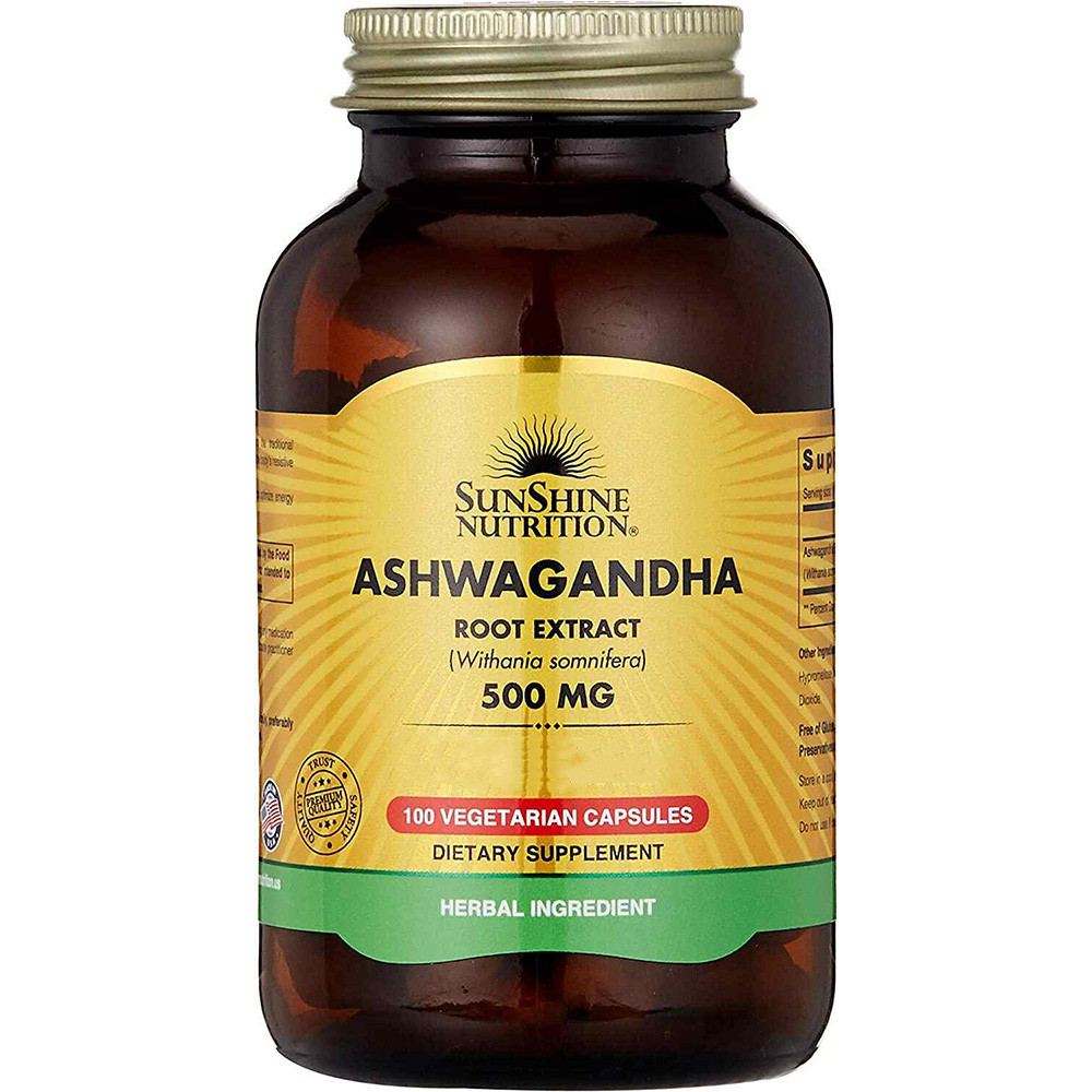 SUNSHINE ASHWAGANDHA 500MG 100S