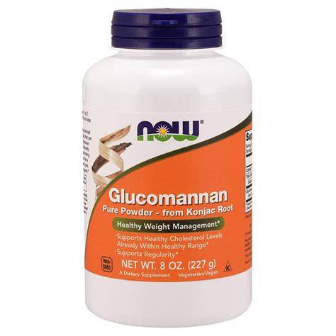 NOW GLUCOMANNAN POWDER 227GM
