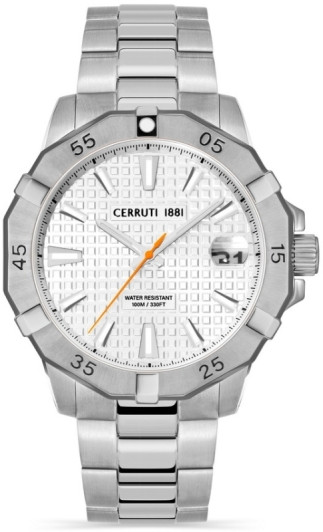 CER G VALLELAGHI SS CAS+BRT,WHITE DIAL