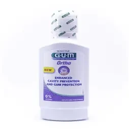 GUM ORTHO MOUTHRINSE 300ML