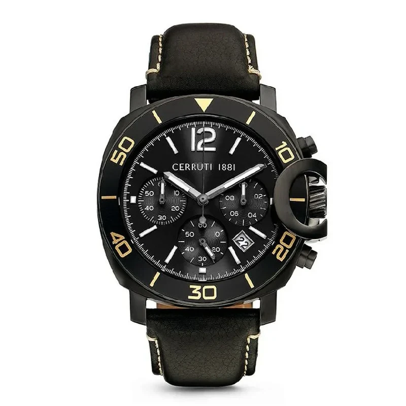 CER G WCH BLK CAS BLK DIAL BLK LTR STP