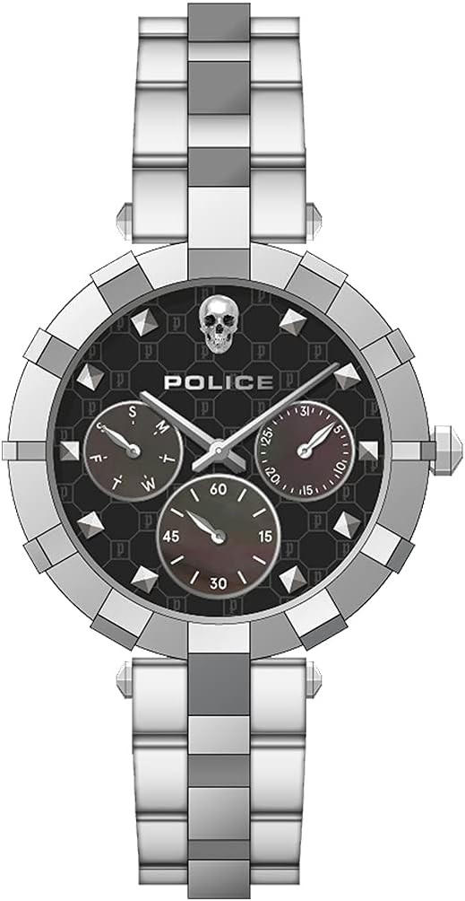 STEEL CASE / BRA, BLACK DIAL