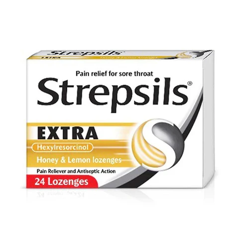 STREPSILS EXTRA HONEY & LEMON 24S