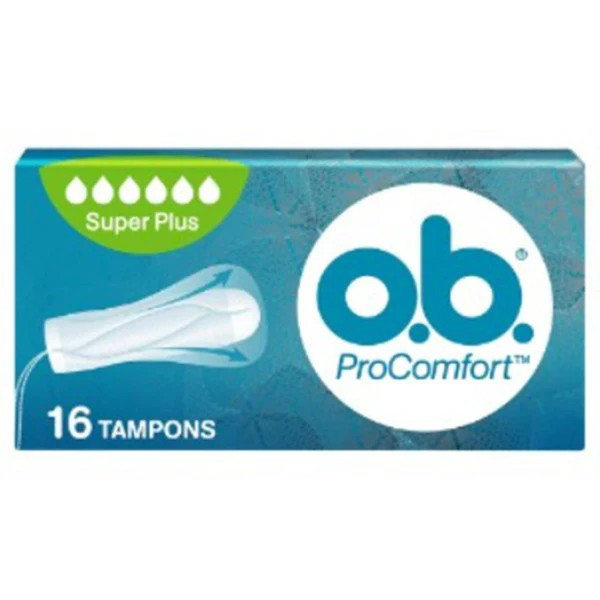O.B SUPER PLUS TAMPONS 16 S