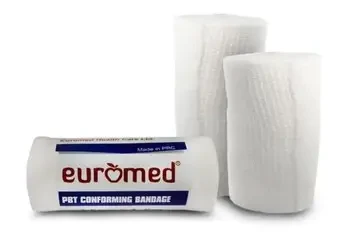 EUROMED GAUZE BANDAGE 10X4.5 ROLL
