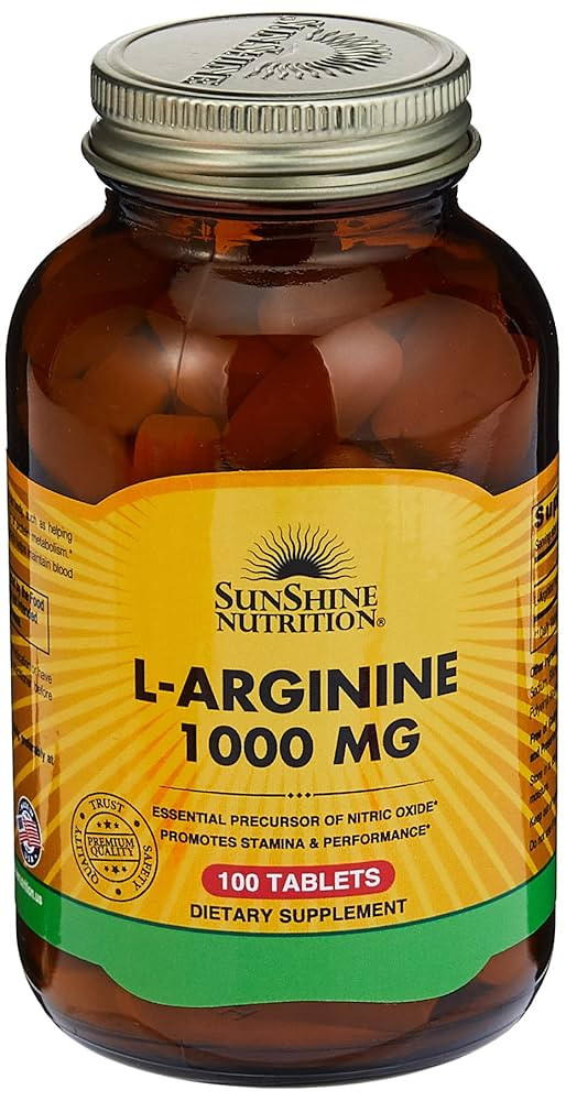 SUNSHINE L-ARGININE 1000G TAB 100S