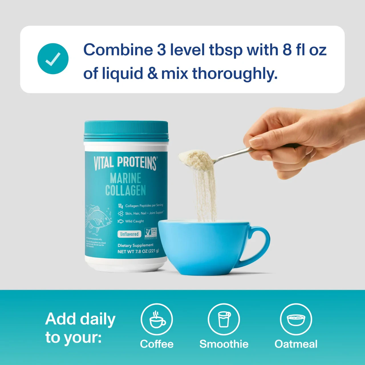 VITAL PROTEINS MARINE COLLAGEN 221G