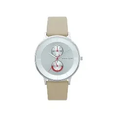 PL G BERKELEY SS CASE SIL DIAL TAN LTR STR