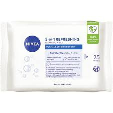 NIVEA FACIAL CLEANSING WIPES 25 S