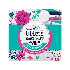 LILLETS MATERNITY BREASTPAD 30'S
