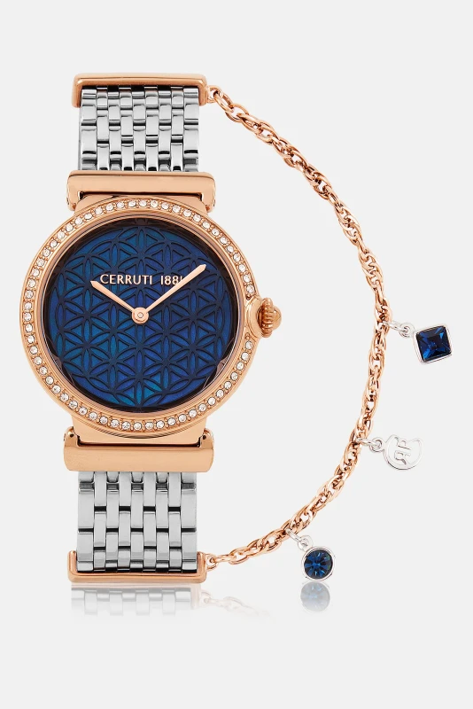 CER L CORNIGLIA RG CAS,SS/RG BRT,CHAIN W CHARMS