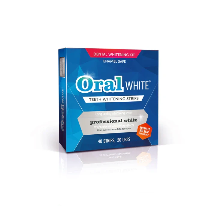 ORAL WHITE TEETH WHITENING STRIPS 40S