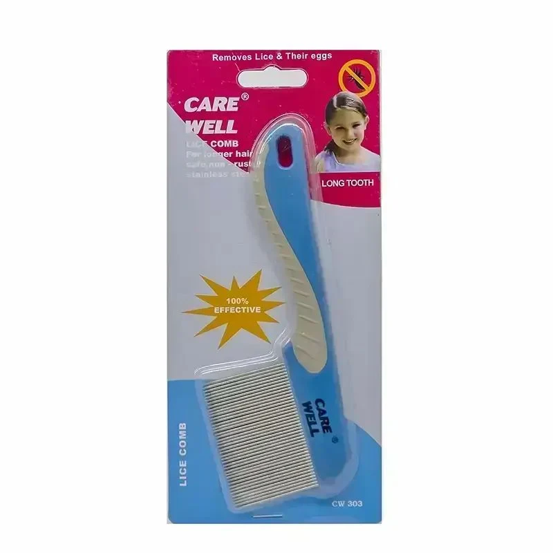 CARE WELL COMB SHORT TOOTH 307 PLASTIC HANDLE