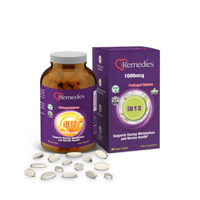 IREMEDIES B12 PR 1000MCG TABS 60'S