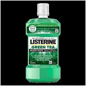 LISTERINE MOUTH WASH GREEN TEA 250 ML EACH