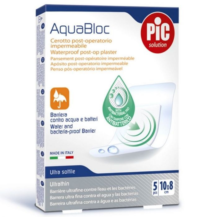 PIC AQUA BLOC 10X8CM PLASTERS