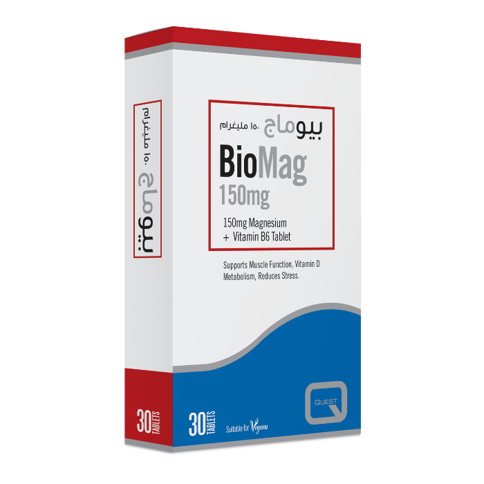 BIOMAG 150MG 30'S TABS