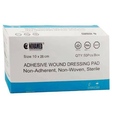 NOVAMED 10X25 W/P TRANS 50S STERILE