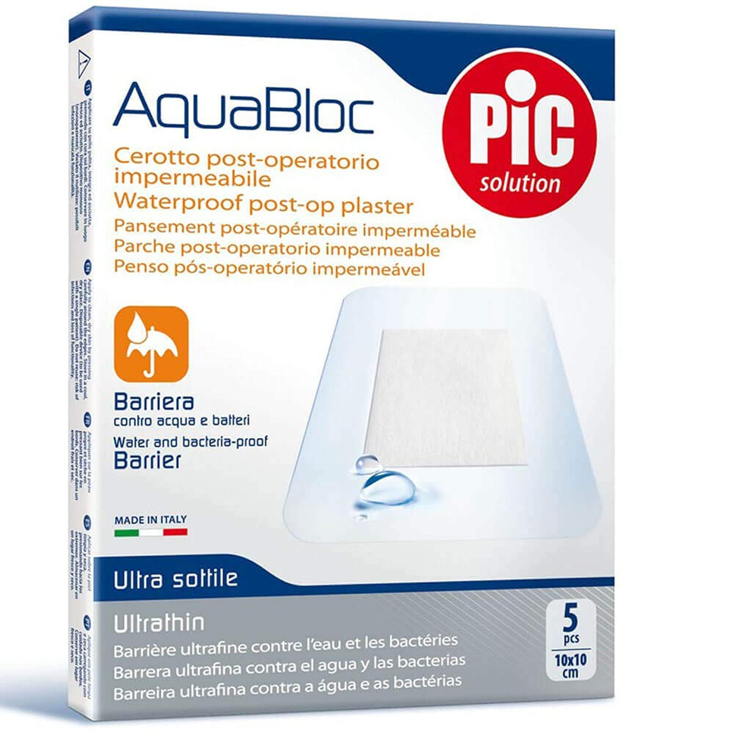 PIC AQUABLOC 10X10 PLASTER