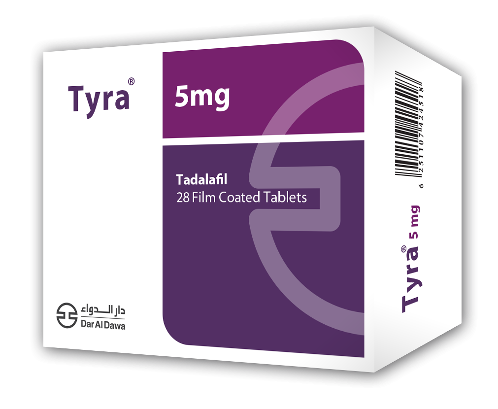 TYRA 5MG TAB 28S