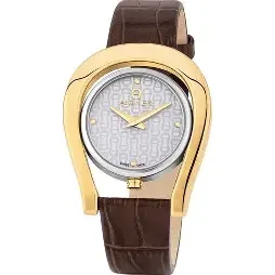 AIG CAP-L SS/GP CASE WHT MOP DIAL DRK BRN LTR STP