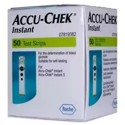 ACCU-CHECK INSTANT STRIPS 50'S (1+1)