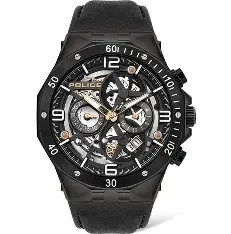 2T IP GUN / IPB CASE, BLACK DIAL, BLACK STRAP