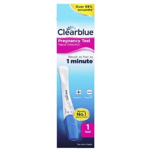 CLEAR BLUE SINGLE PREG TEST