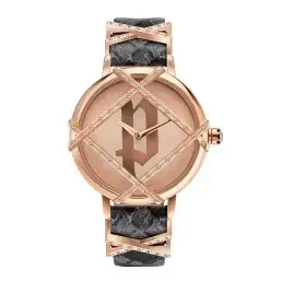 Ion Plated Black Case, Black Dial, Black Strap