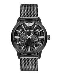 IP BLACK CASE,GREY DIAL,IPB MESH BAND