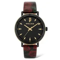 PL L PONTA BLK CASE BLK DIAL BLK LEATHER