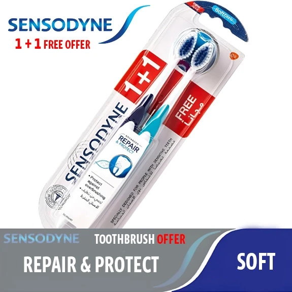 SENSODYNE T. B. REPAIR & PROTECT 1 + 1 FREE