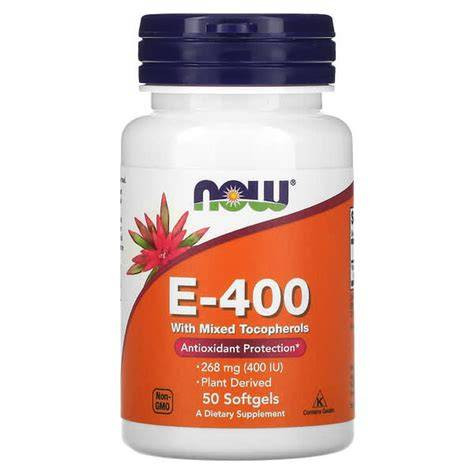 NOW E-400 IU SOFTGELS 50 S