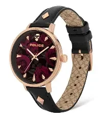 PL L MIONA RG CASE BLK DIAL BLK LEATHER