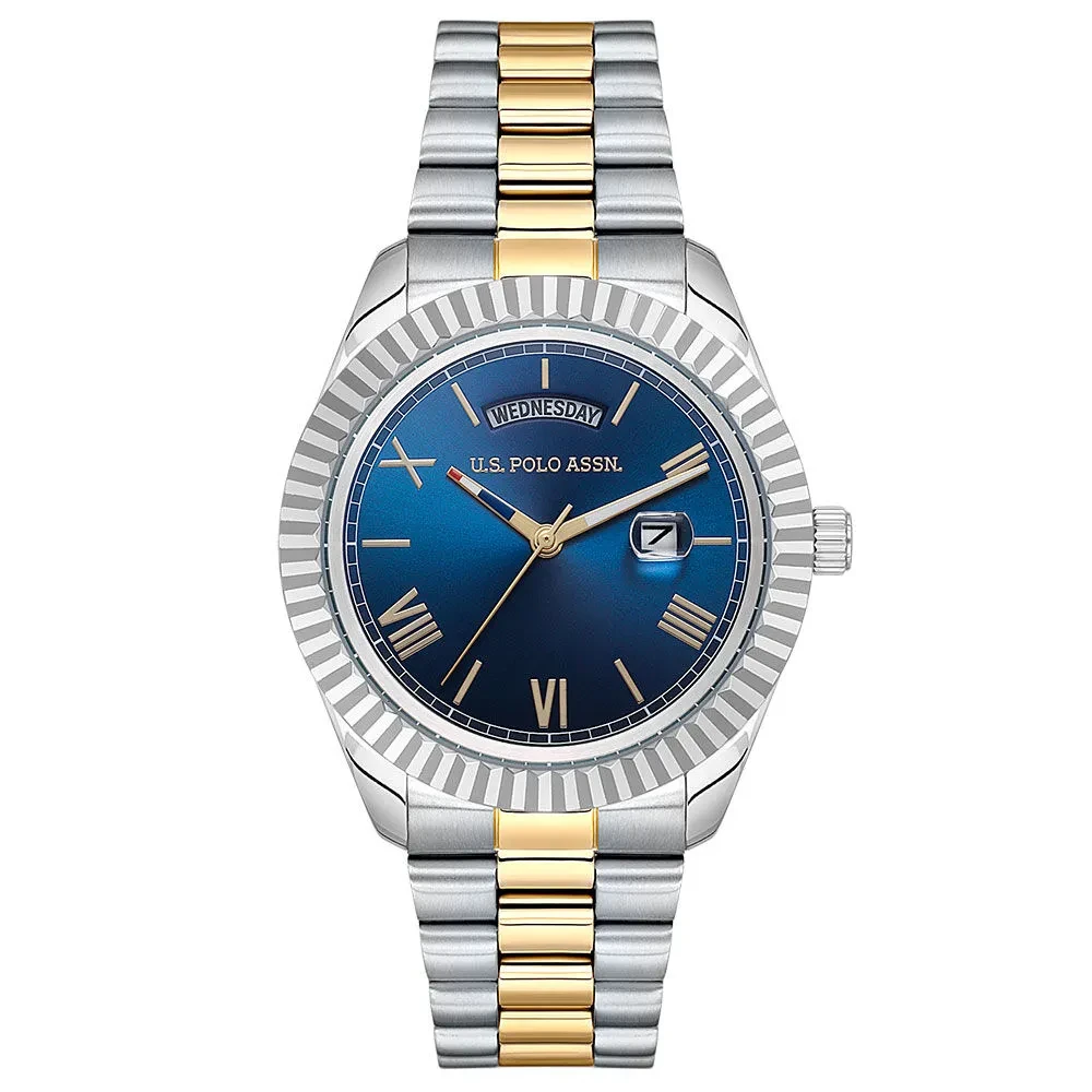 USPA1100B-06 - USPA NOVELTIES 42 MM GENTS QUARTZ WATCH